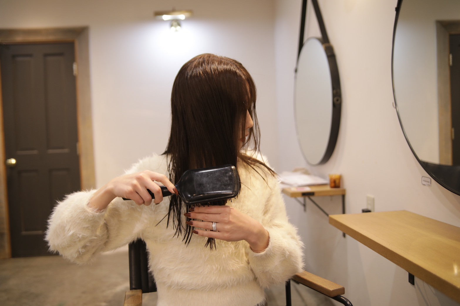 もう一度コーミング
