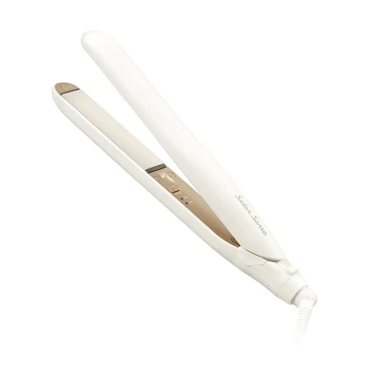 サロンセンス SalonSense シルキーモイスト マイナスイオンストレートアイロン 22mm KHS-8420/W ホワイト｜ KOIZUMI（コイズミ） 小泉成器 - CHOUCHOU シュシュ｜美容アイテム通販サイト