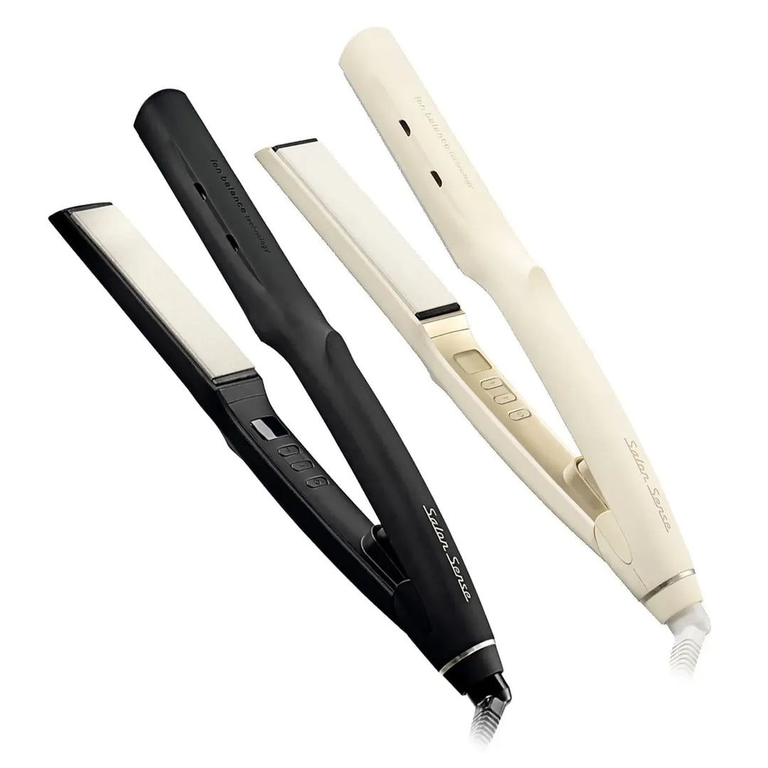 サロンセンス SalonSense シルキーモイスト イオンバランスストレートアイロン KHS-8910/C・K アイボリー ブラック｜ KOIZUMI（コイズミ） 小泉成器 - CHOUCHOU シュシュ｜美容アイテム通販サイト