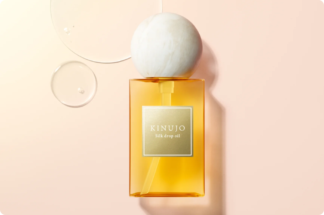 キヌージョ シルクドロップオイル｜軽やかな質感のヘアオイル