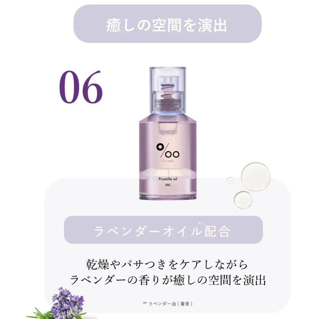 プロミル プロミルオイル N 06 ホワイトラベンダー/Glow 30mL｜Promille