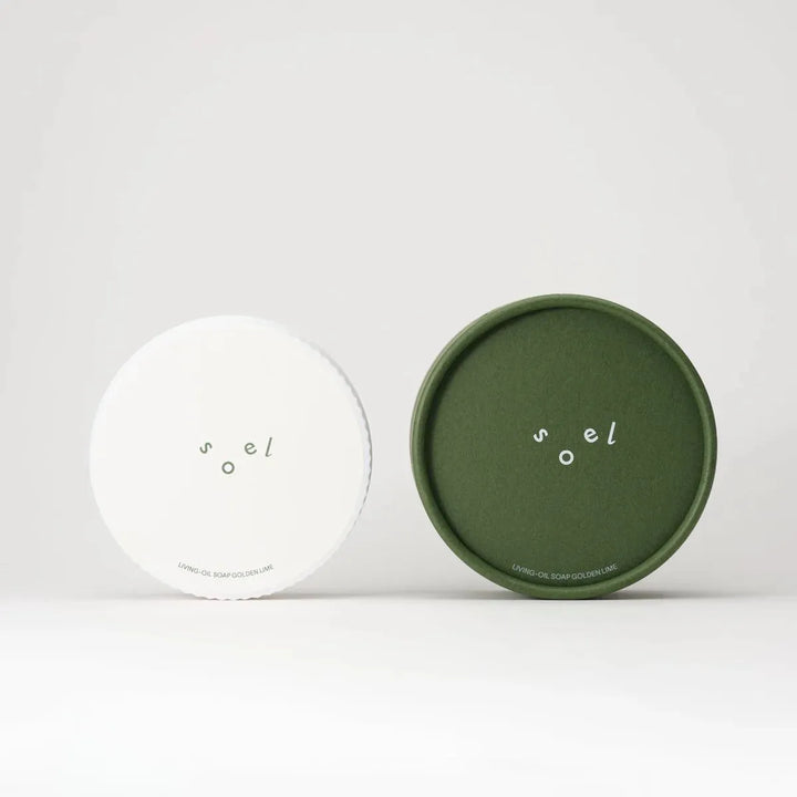 ソエル LIVING-OIL SOAP 生せっけん ゴールデンライムの香り 100mL｜soel