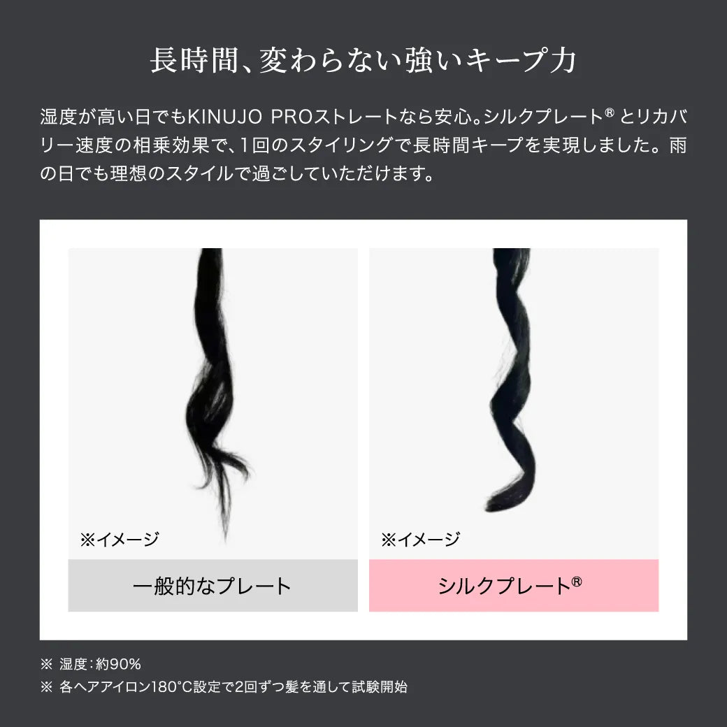 絹女 PRO（キヌージョ プロ） カールアイロン 38mm｜KINUJO