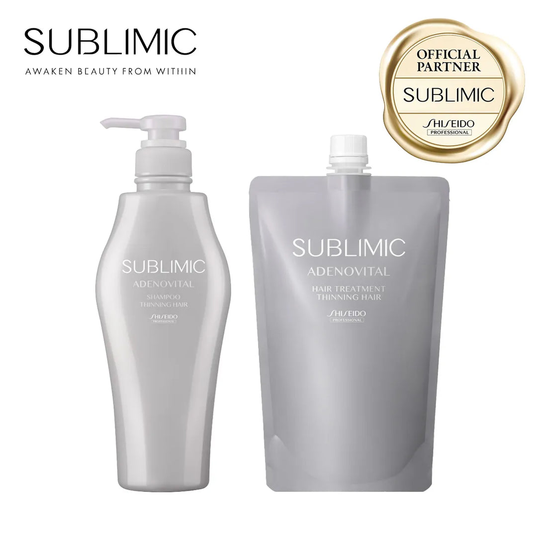 【セット】サブリミック アデノバイタル シャンプー・ヘアトリートメント｜SUBLIMIC