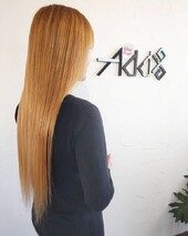 ロング　ストレート　ハイトーン　ケアブリーチ 　【伊勢崎】|Add9