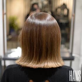 美髪チャージ+グラデーションカラー|美容室ＨＡＮＳ　名古屋　伏見