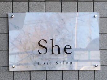 大人の女性のヘアサロンShe 豊川店